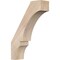 Ekena Millwork 5 1/2"W x 18"D x 26"H Balboa Smooth Knee Brace, Douglas Fir BRC06X18X26BOA00SDF - alternate 1